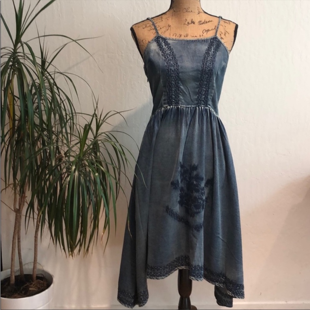 Denim Summer Dress Women’s Size Small